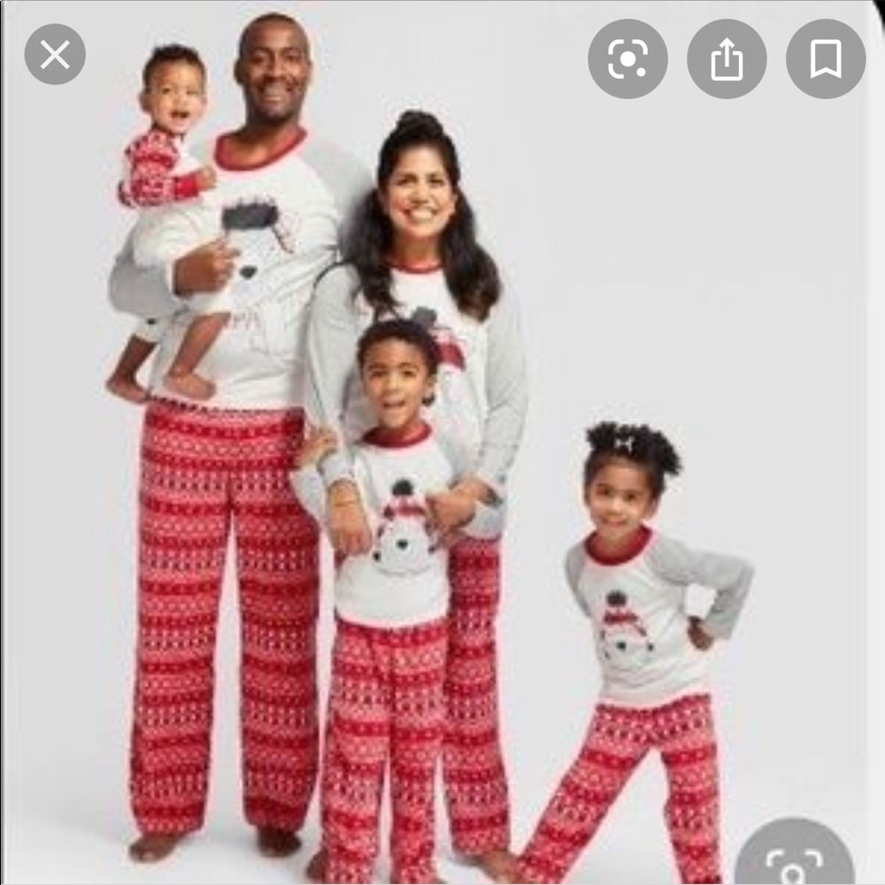 Matching family pajamas